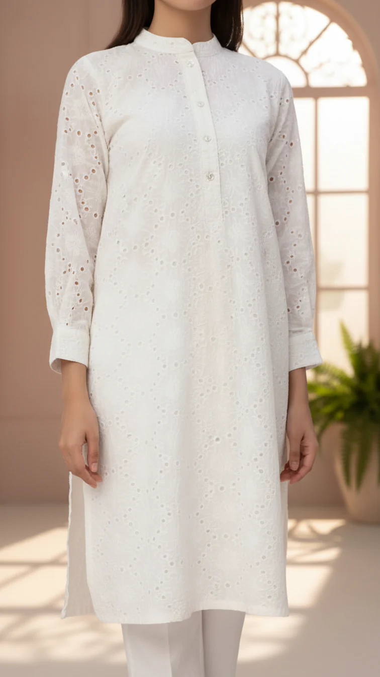 Lunar<br> Embroidered Shirt PW5193