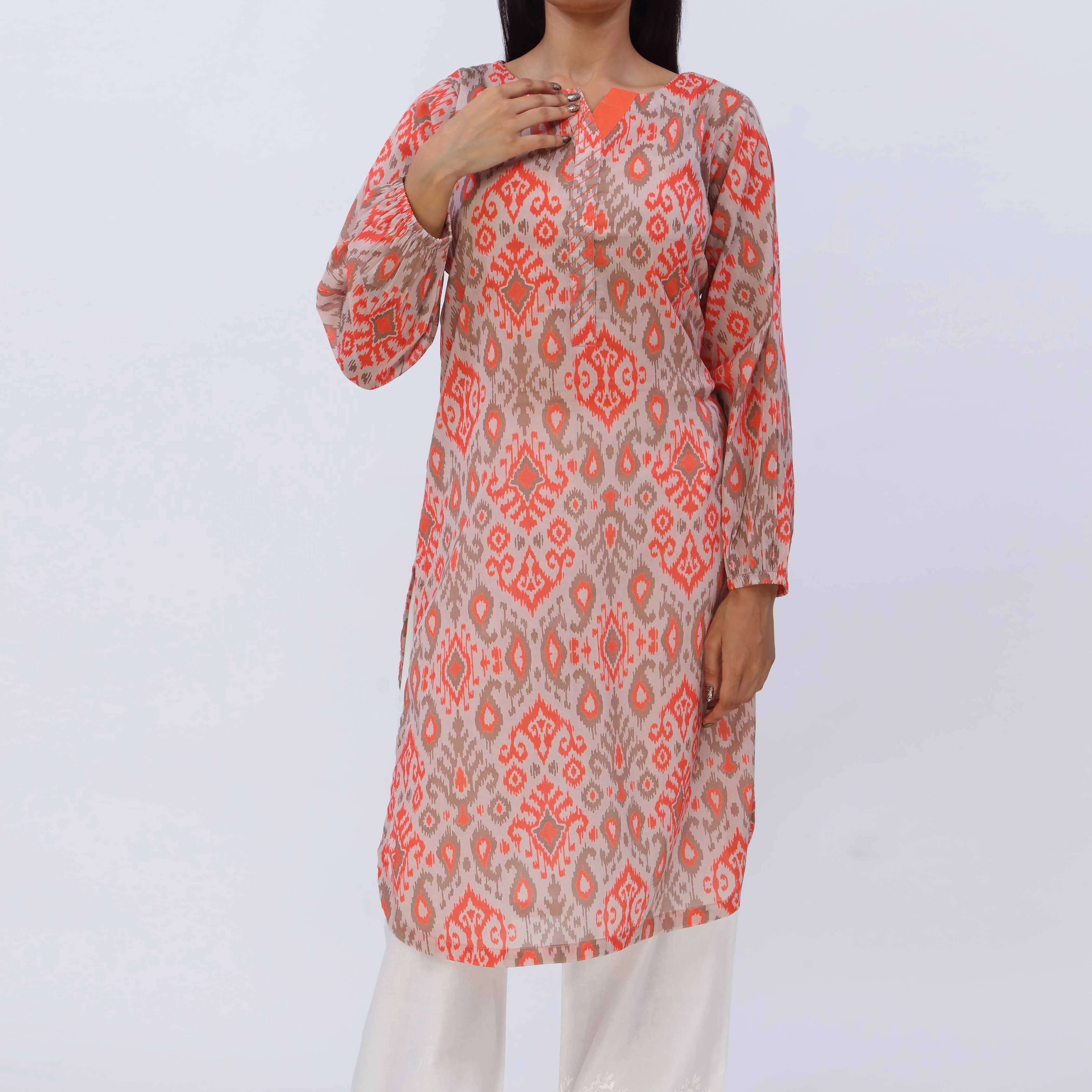 1PC- Digital Printed Lawn Shirt PS5464 - Image 2