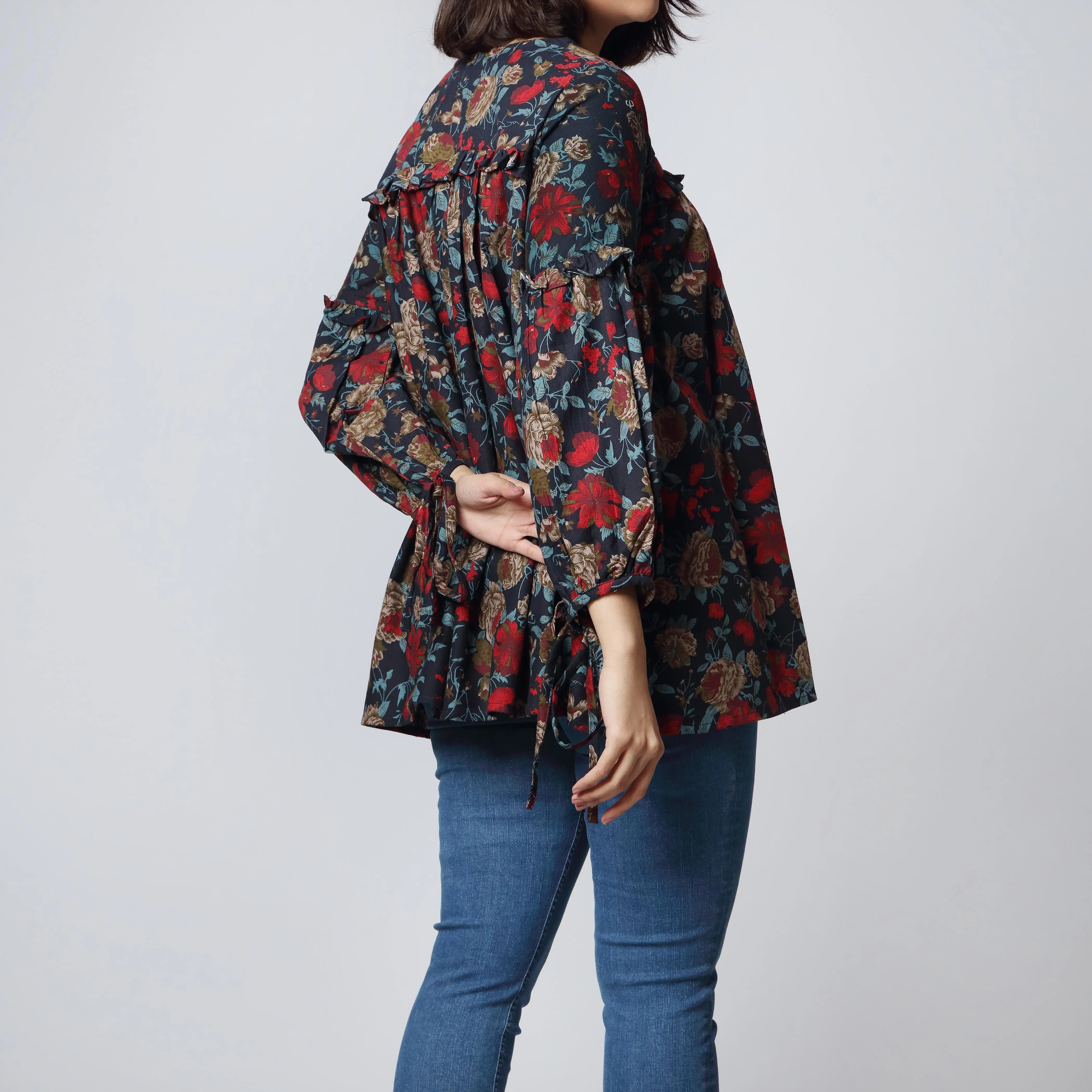 1PC- Flannel Printed Shirt PW2306 - Image 3