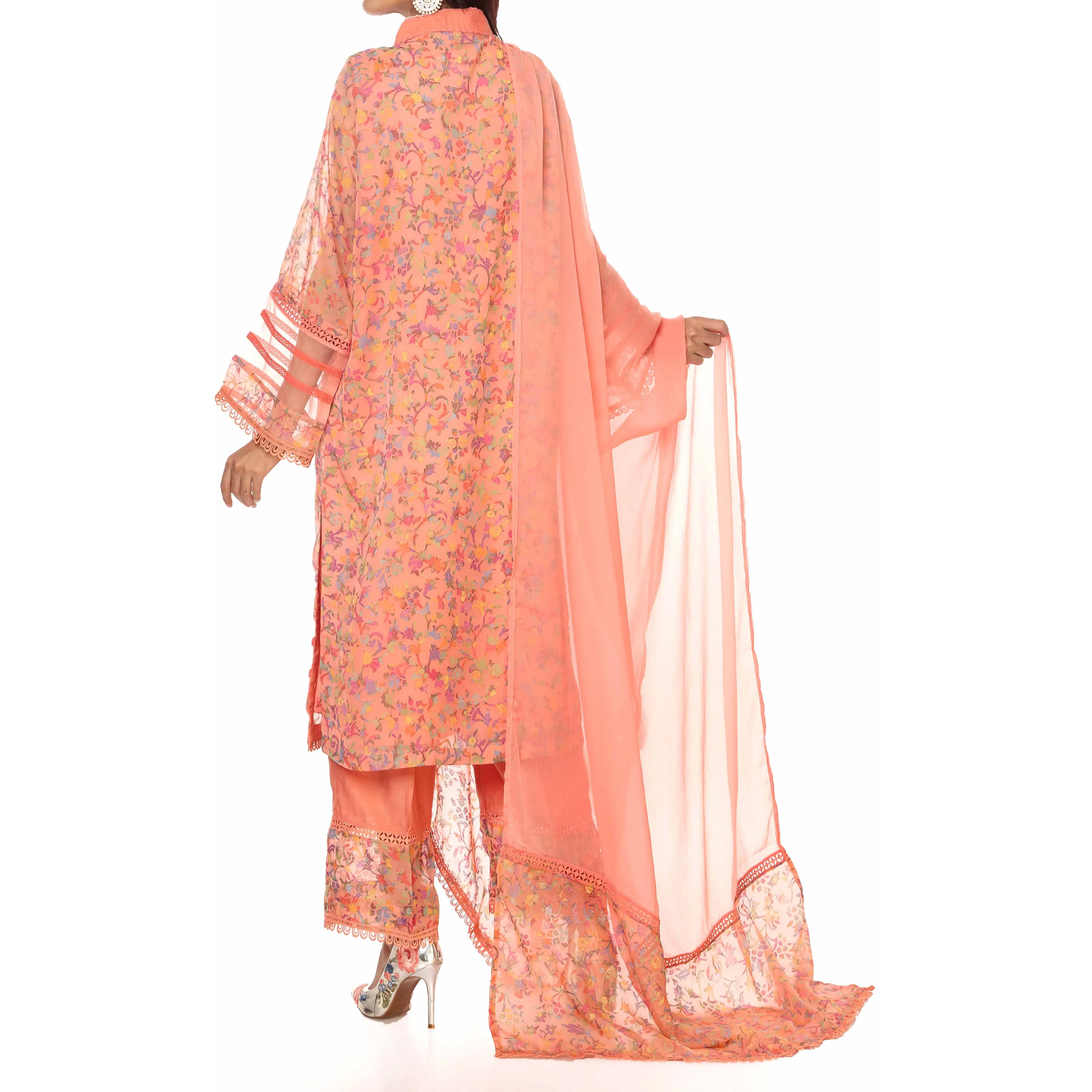 1PC- Georget Embellished Shirt PW2301 - Image 3