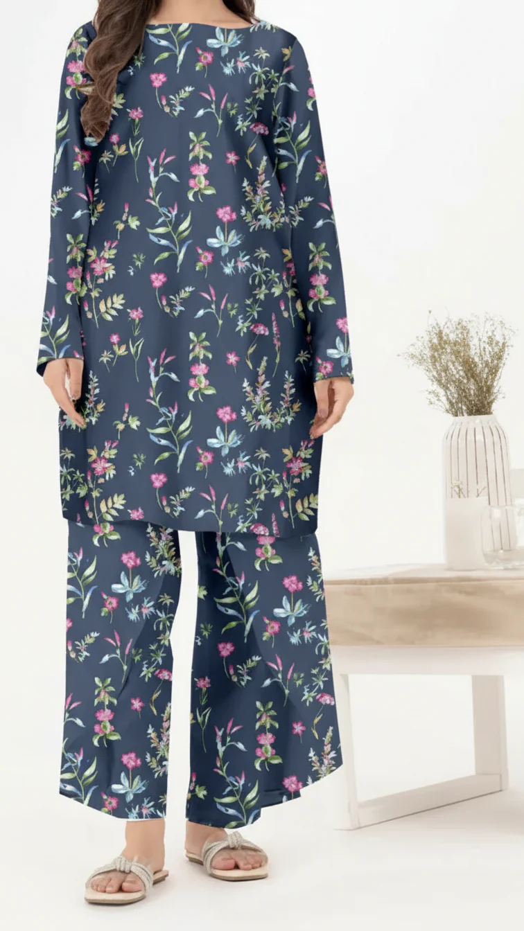 2PC Unstitched Printed Suit US5528