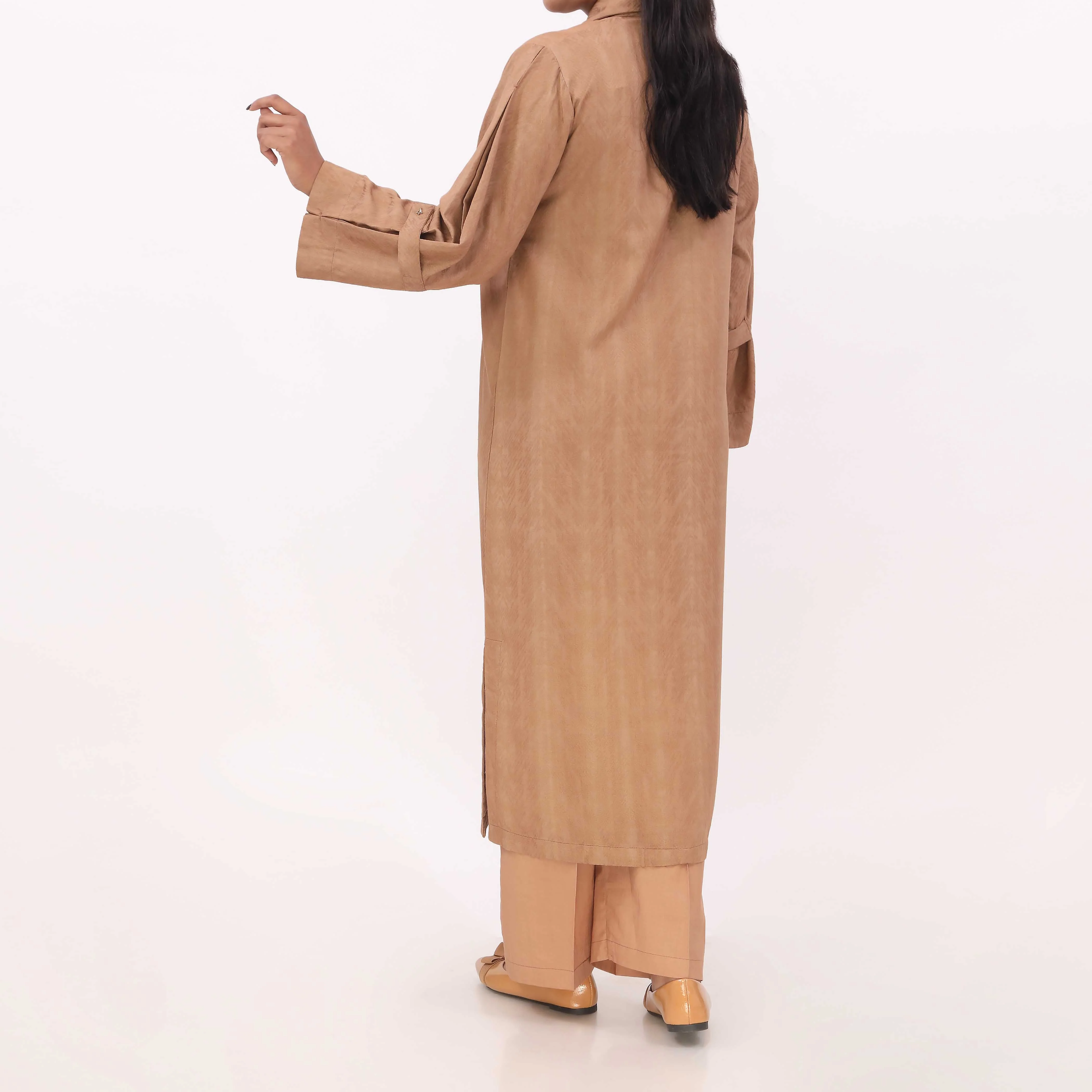 2PC- Dobbey Cotton Suit PW5058 - Image 5