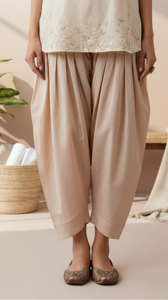 Beige Khaddar Shalwar PL5184