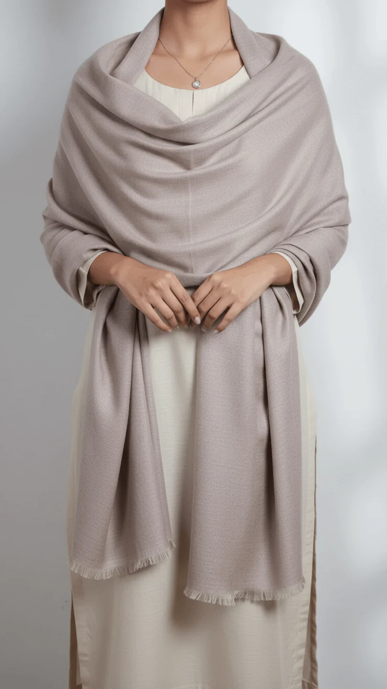 Beige Winter Stole PN5199