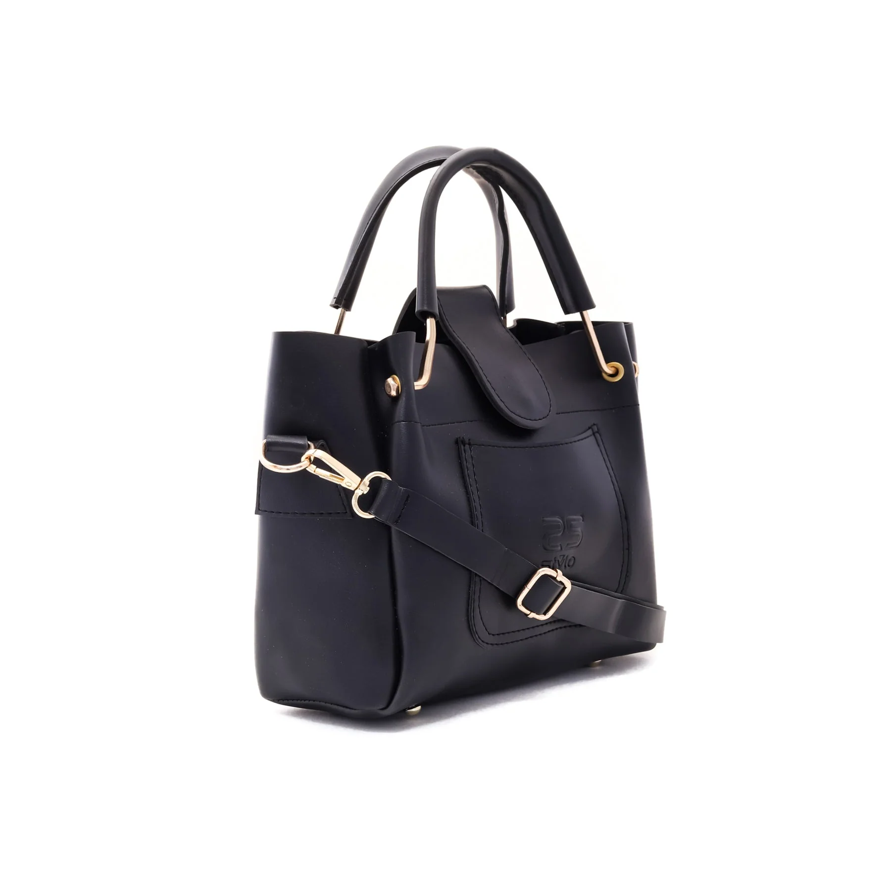 Black Casual Hand Bag P55117