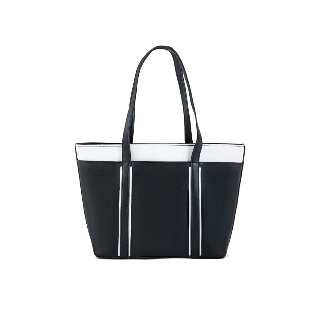 Black Casual Shoulder Bag For Ladies P56189