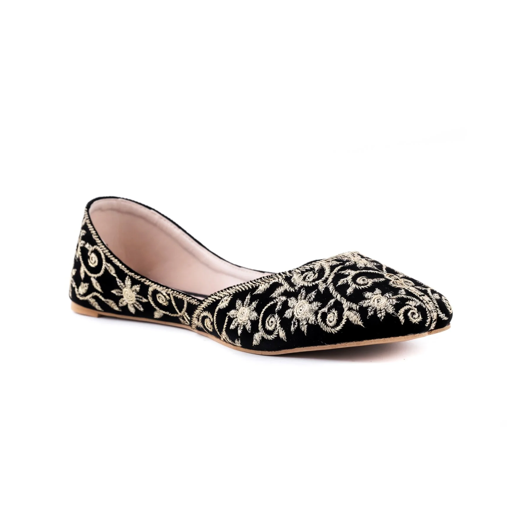 Black Color Ethnic Khusa EC7396