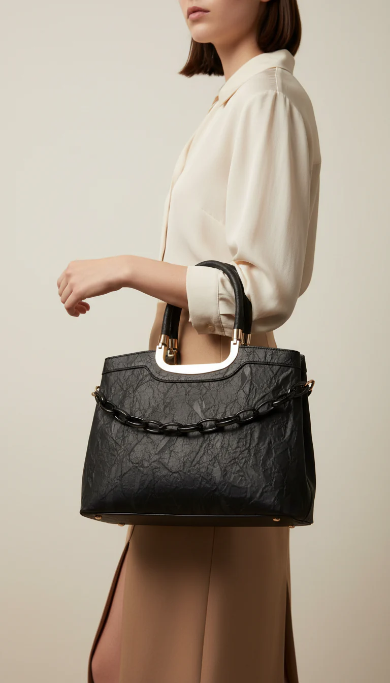 Black Formal Hand Bag For Women P36454