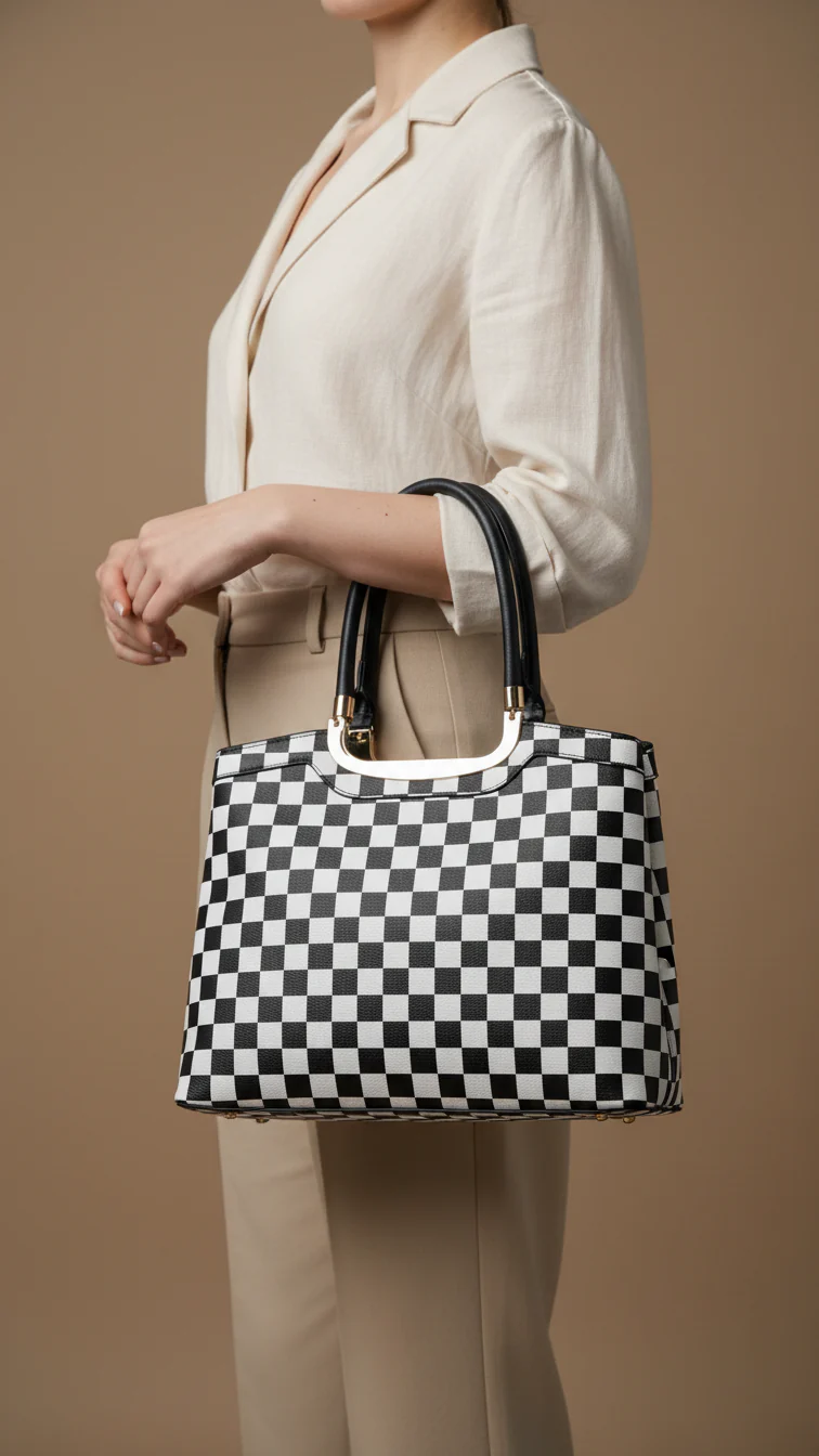 Black Formal Hand Bag P36173