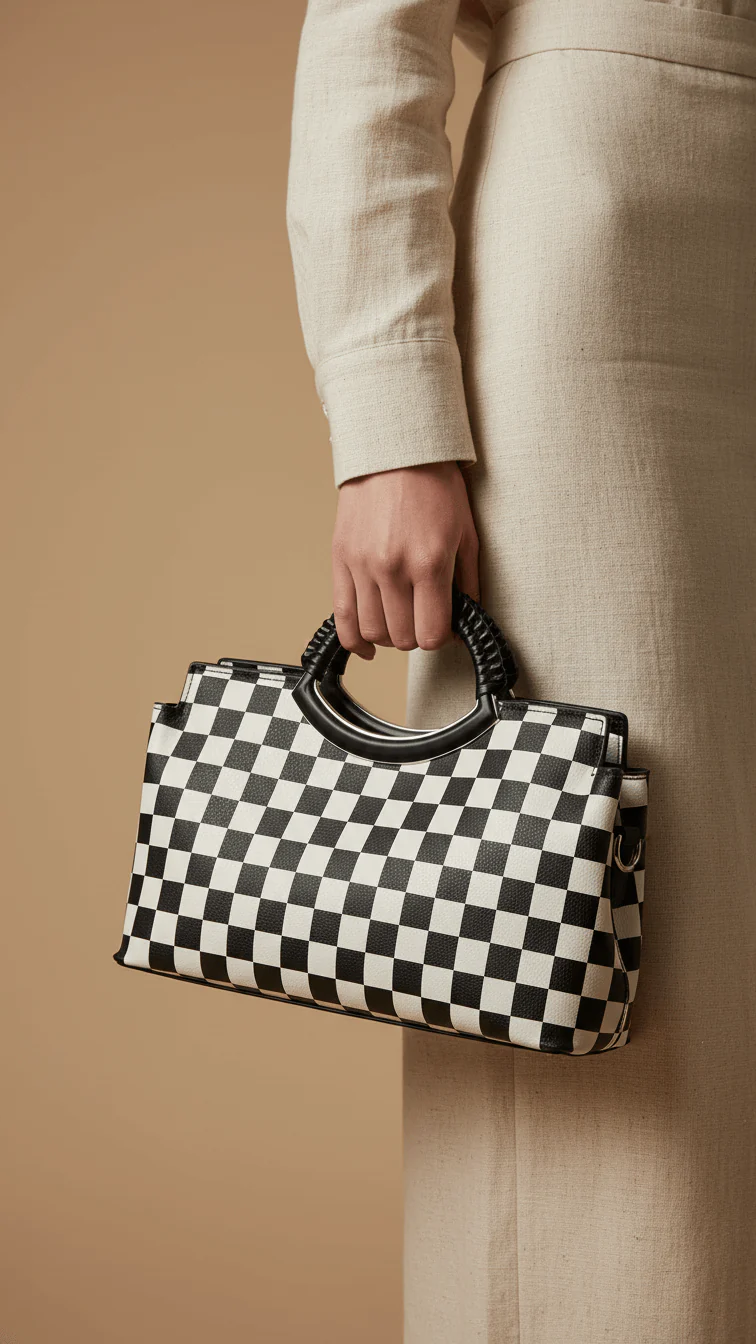 Black Formal Hand Bag P36189