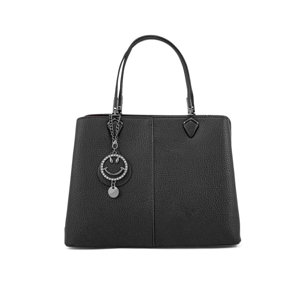 Black Formal Hand Bag P36290 - Image 2