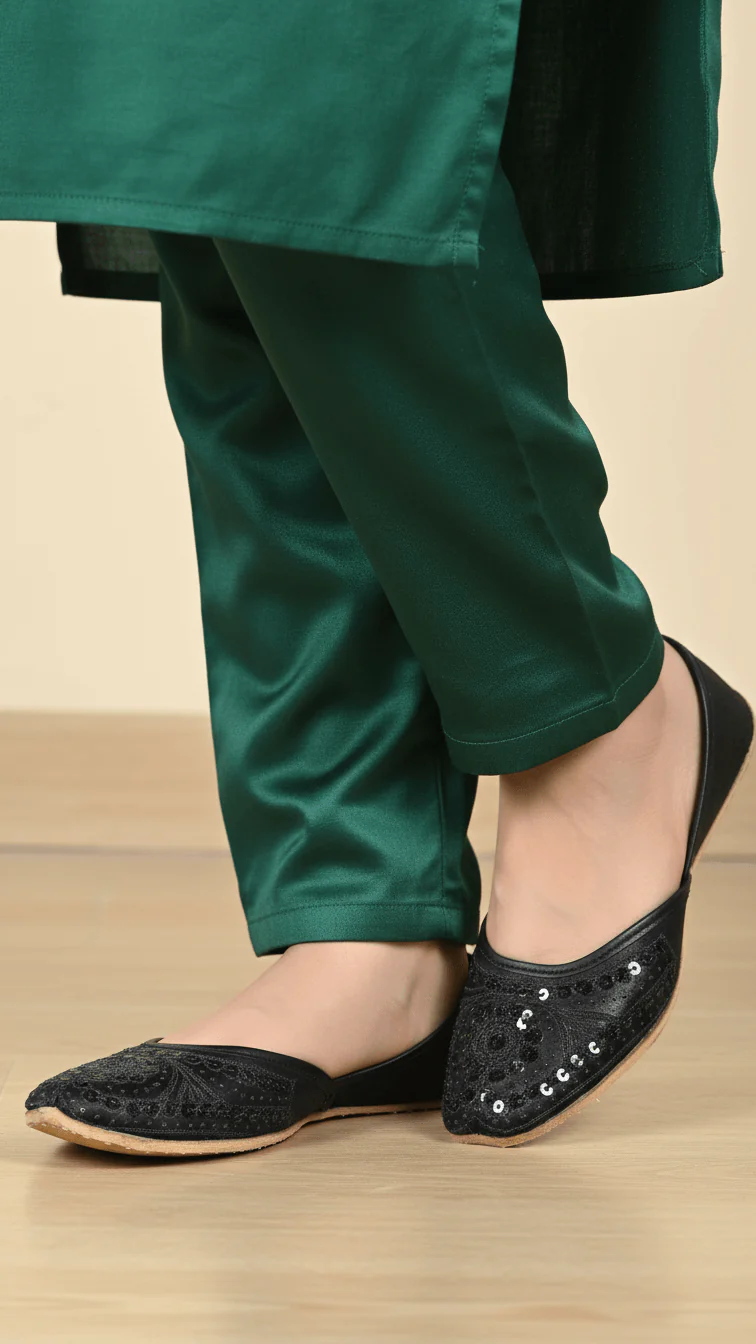 Black Formal Khussa EC8570