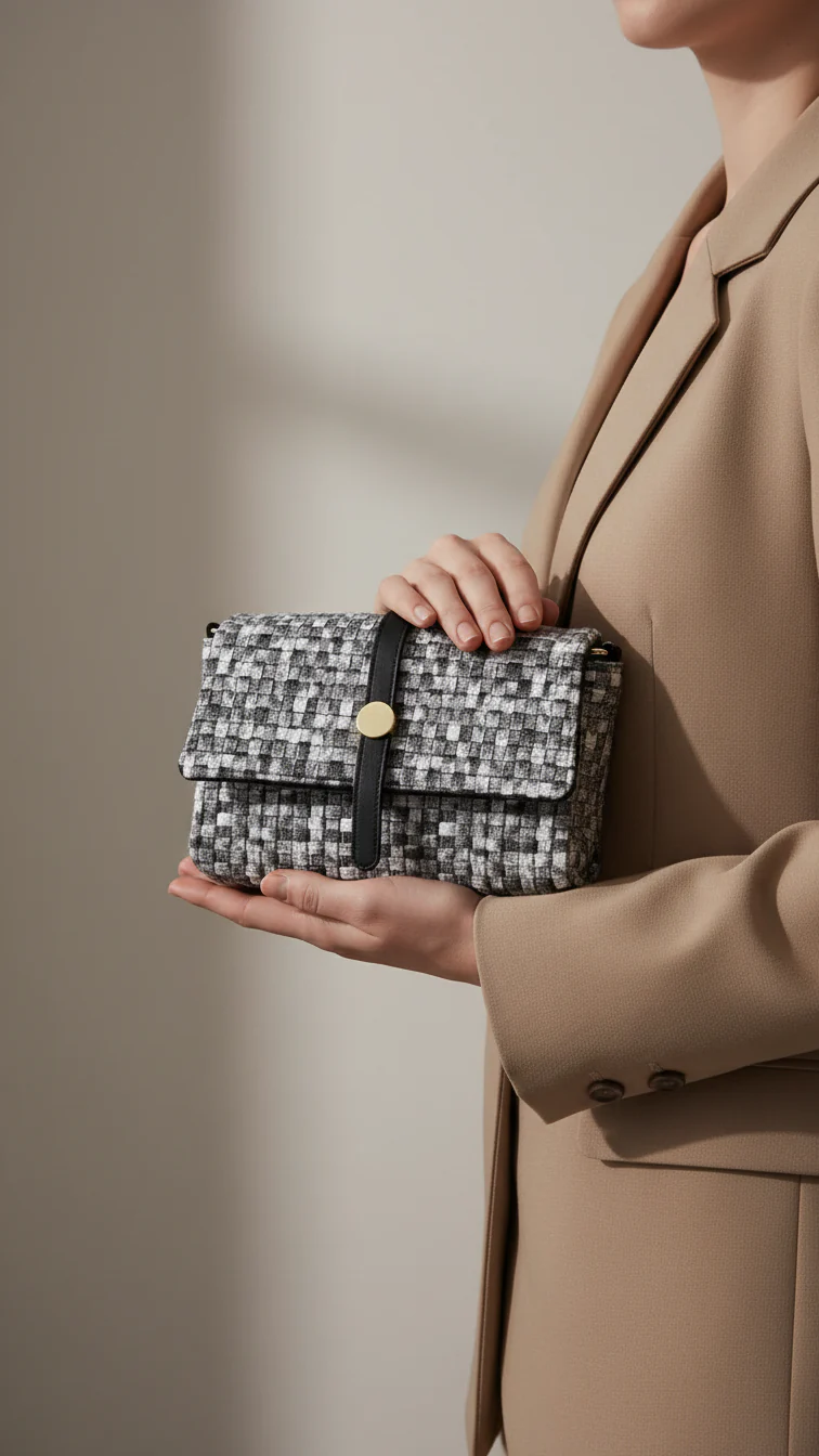 Black Formal Pouch P97608