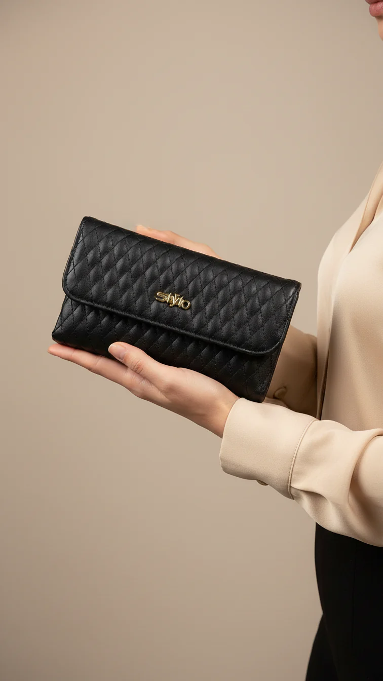 Black Formal Pouch P97613
