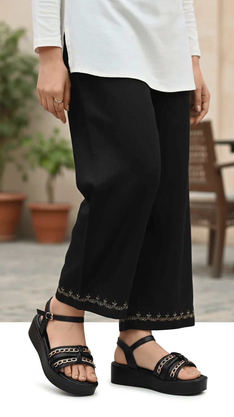 Black Formal Sandal PU0483