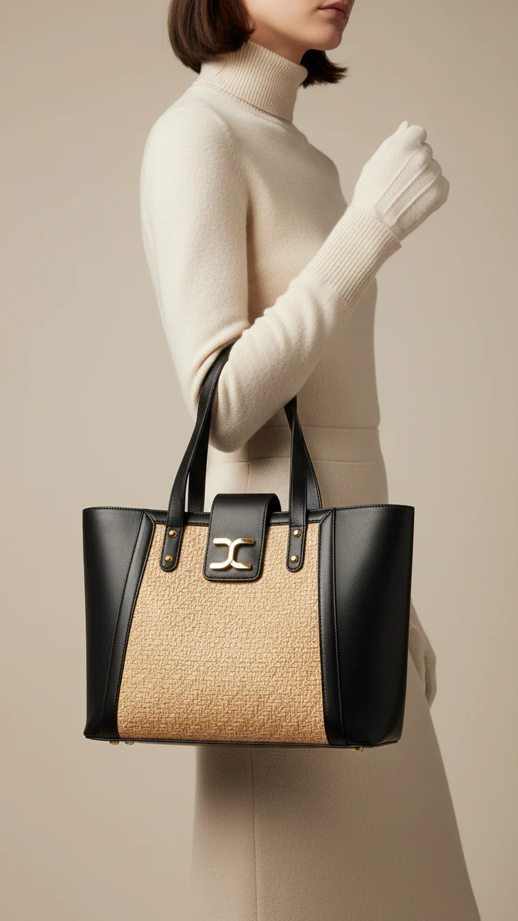 Black Formal Shoulder Bag P55753