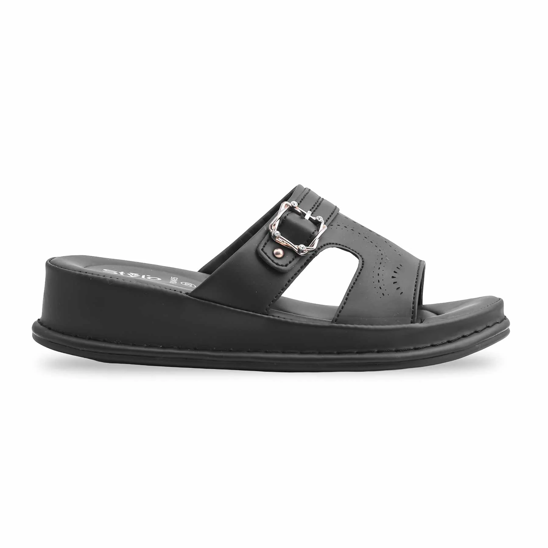 Black Formal Slipper PU0495 - Image 2