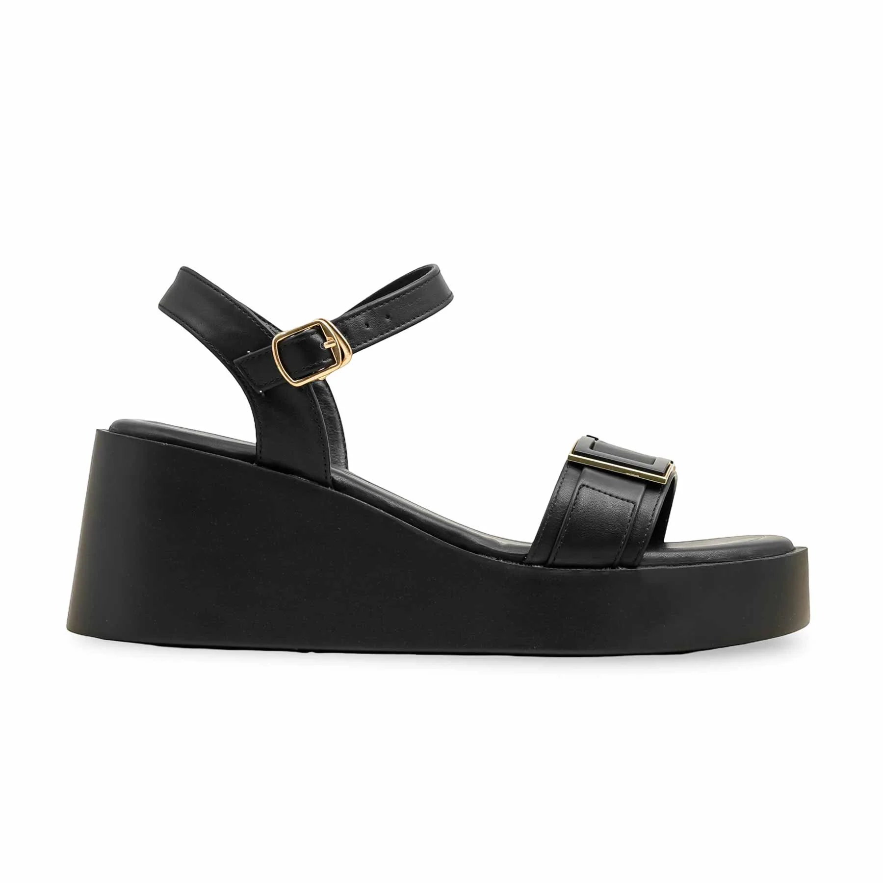 Black Formal Women Sandal PU0389 - Image 2