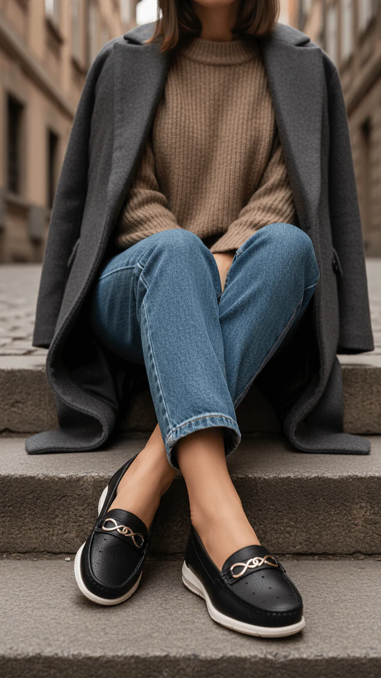 Black Moccasin WN4401