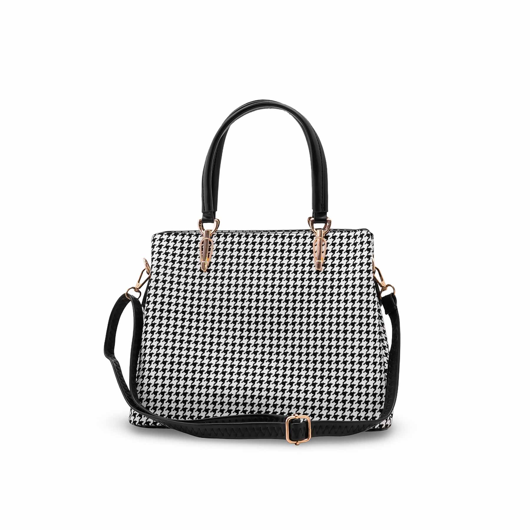 Blkwht Formal Hand Bag For Women P55843 - Image 4