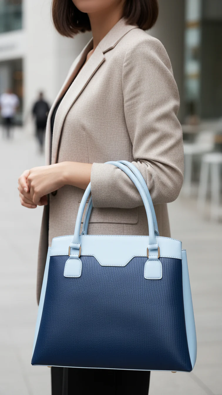 Blue Casual Hand Bag For Women P55853