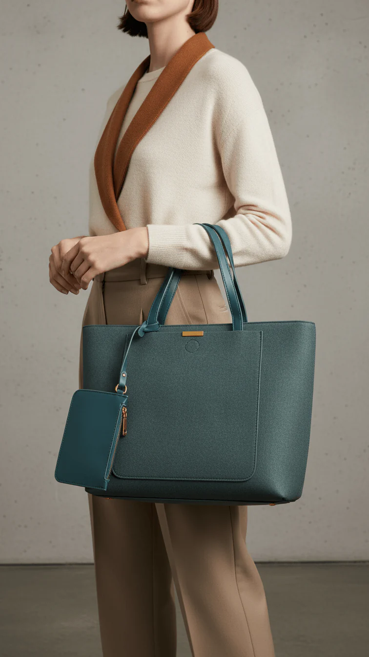 Blue Women Formal Shoulder Bag P36227