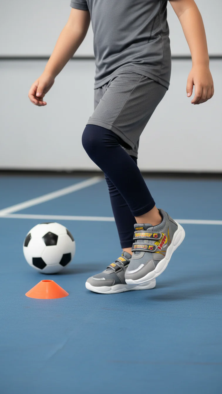 Boys Grey Casual Jogger KD1842