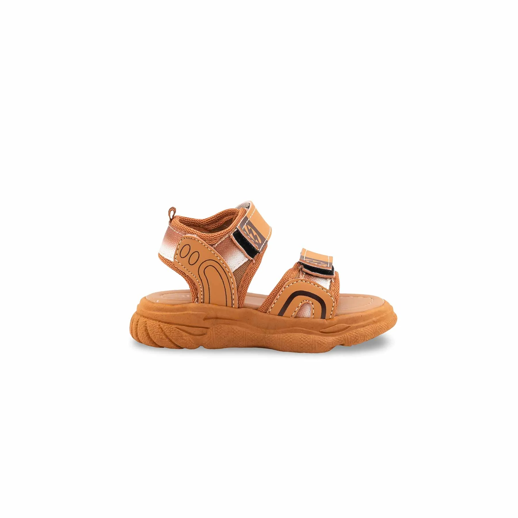 Boys Mustard Casual Sandal KD4983 - Image 2