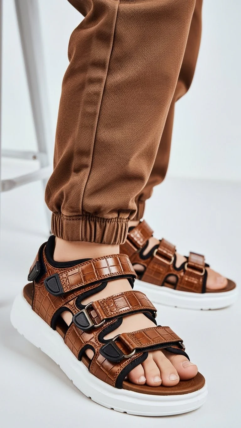 Boys Mustard Formal Sandal KD9966