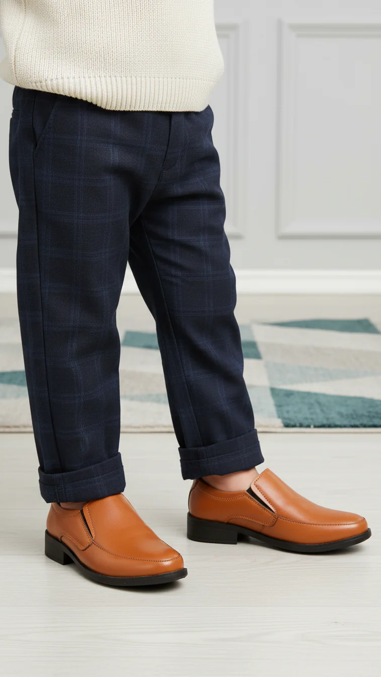 Boys Mustard Formal Shoes KD2215