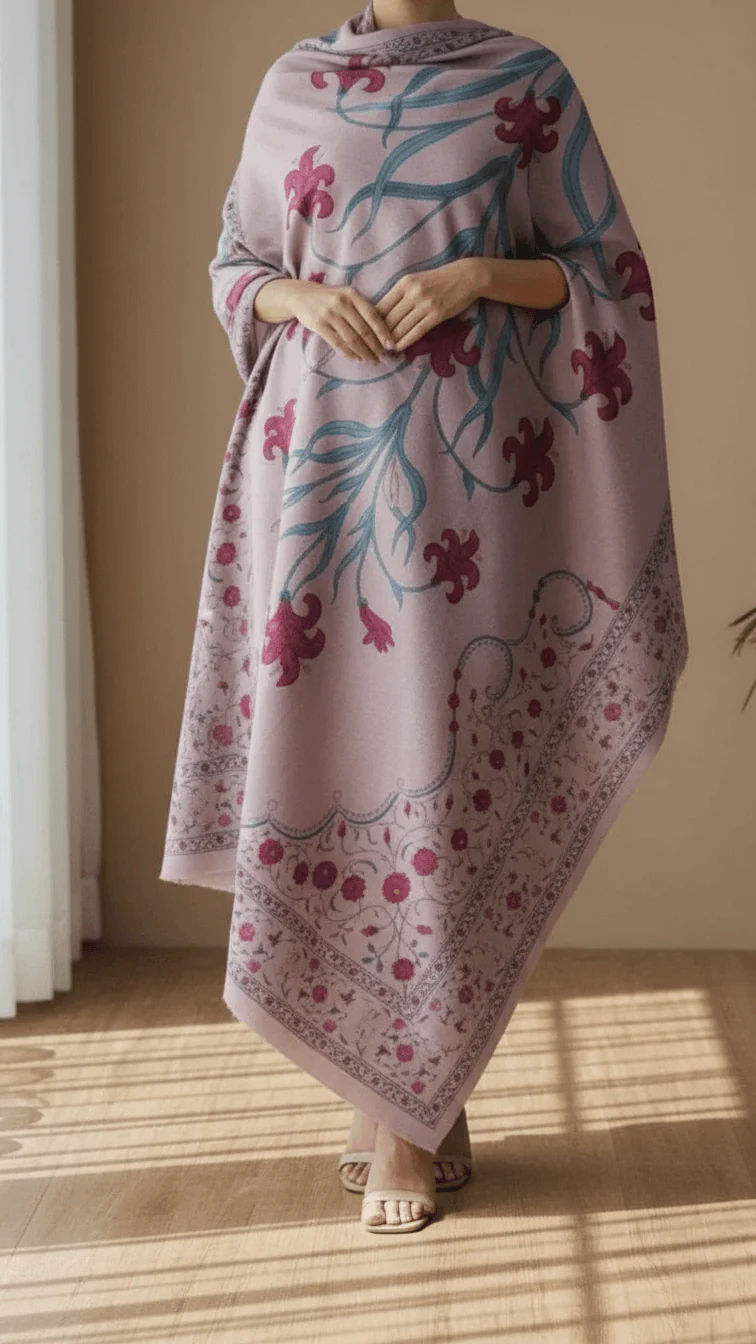 Brown Winter Shawl PW5724