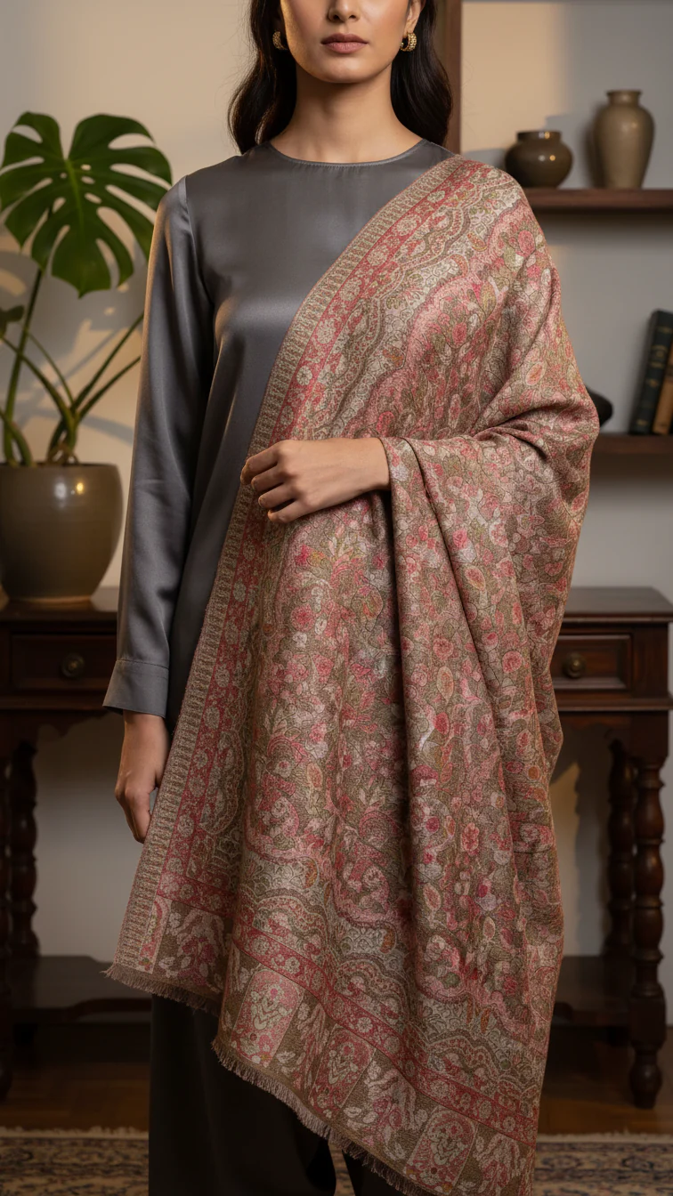 Brown Winter Stole PN5319