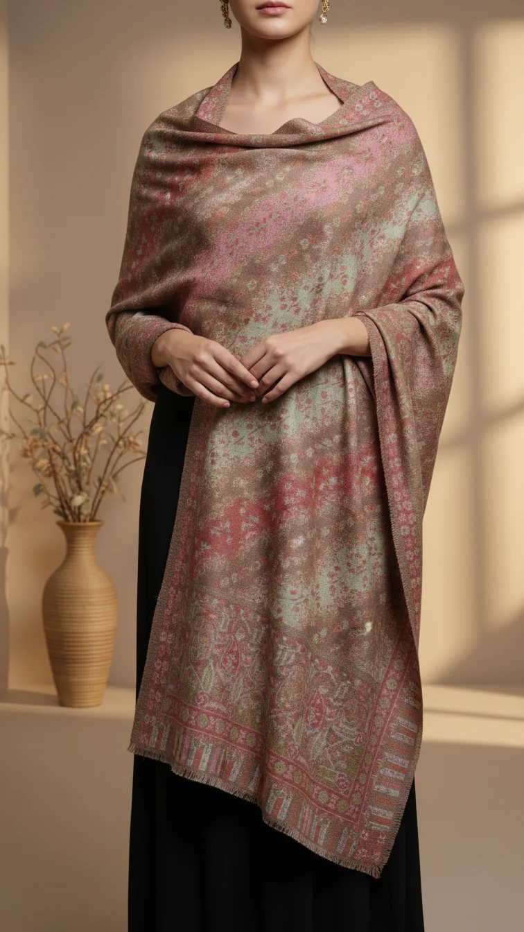 Brown Winter Stole PW5756