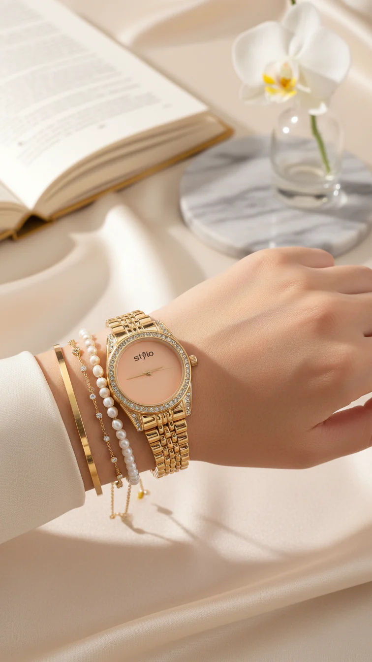 COPPER LADIES WATCH J33933