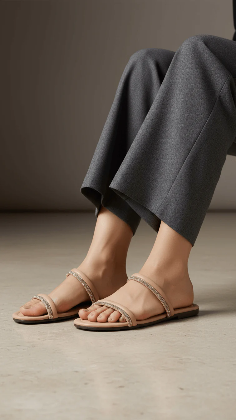 Fawn Casual Slipper For Women CL2151