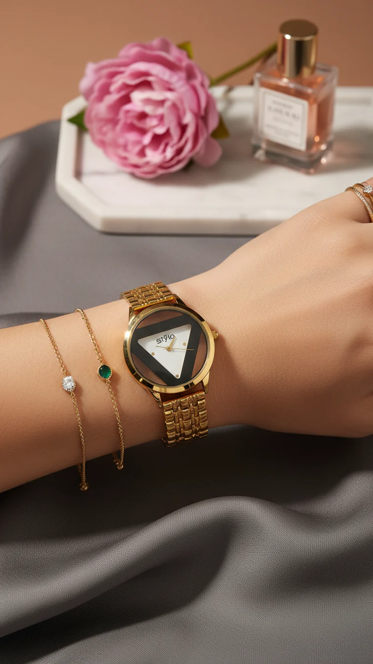 Golden Ladies Watch J33983