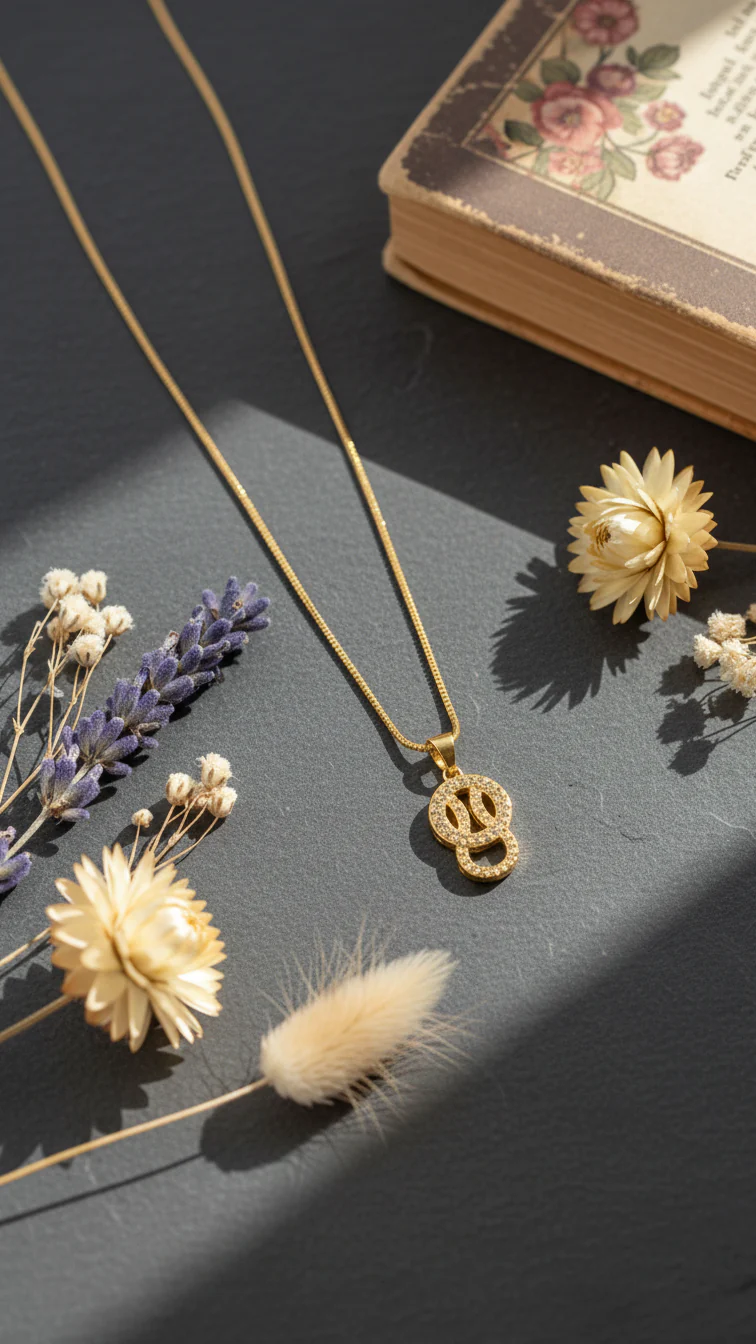 Golden Pendant J42929