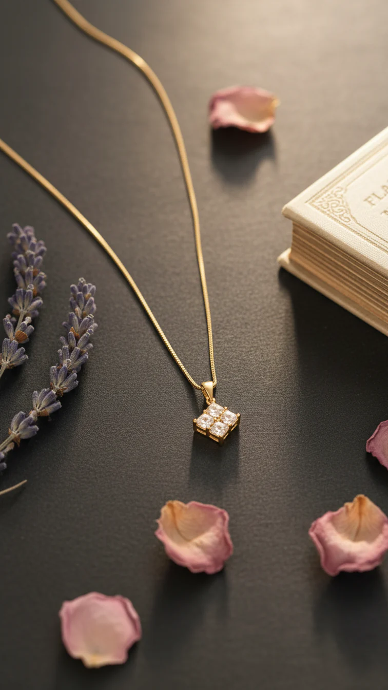 Golden Pendant J42931