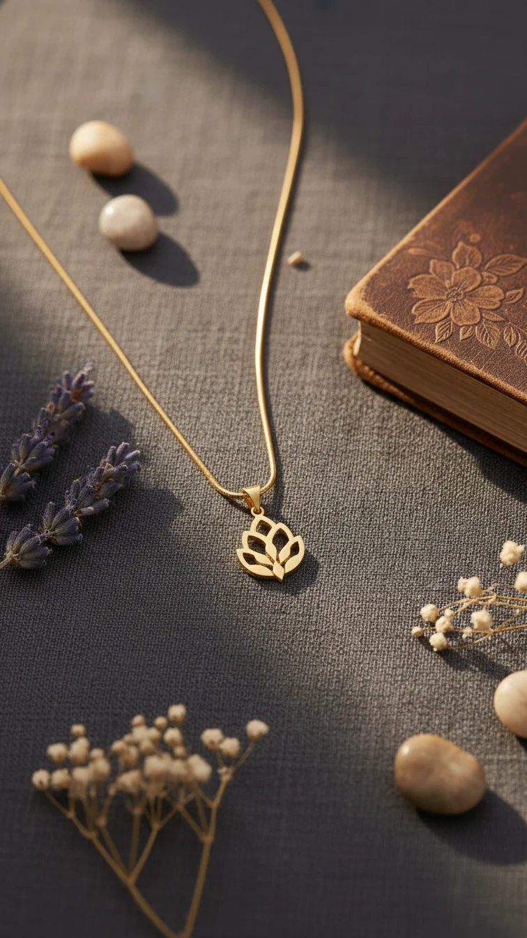 Golden Pendant J42938