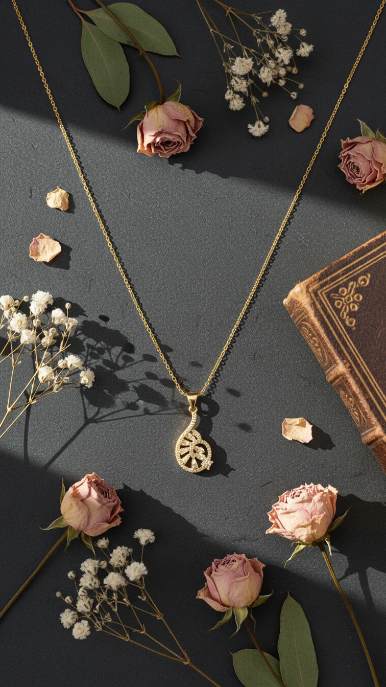 Golden Pendant J42943