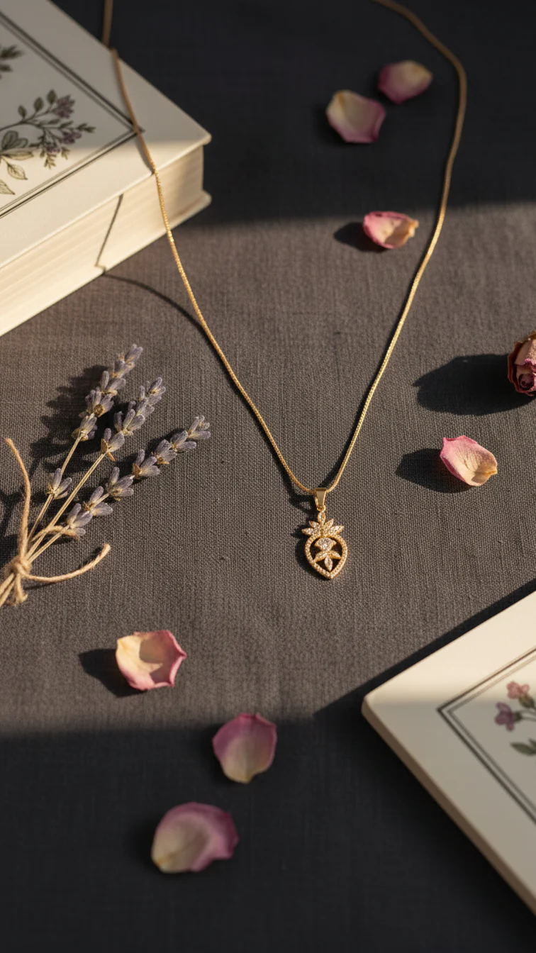 Golden Pendant J42946