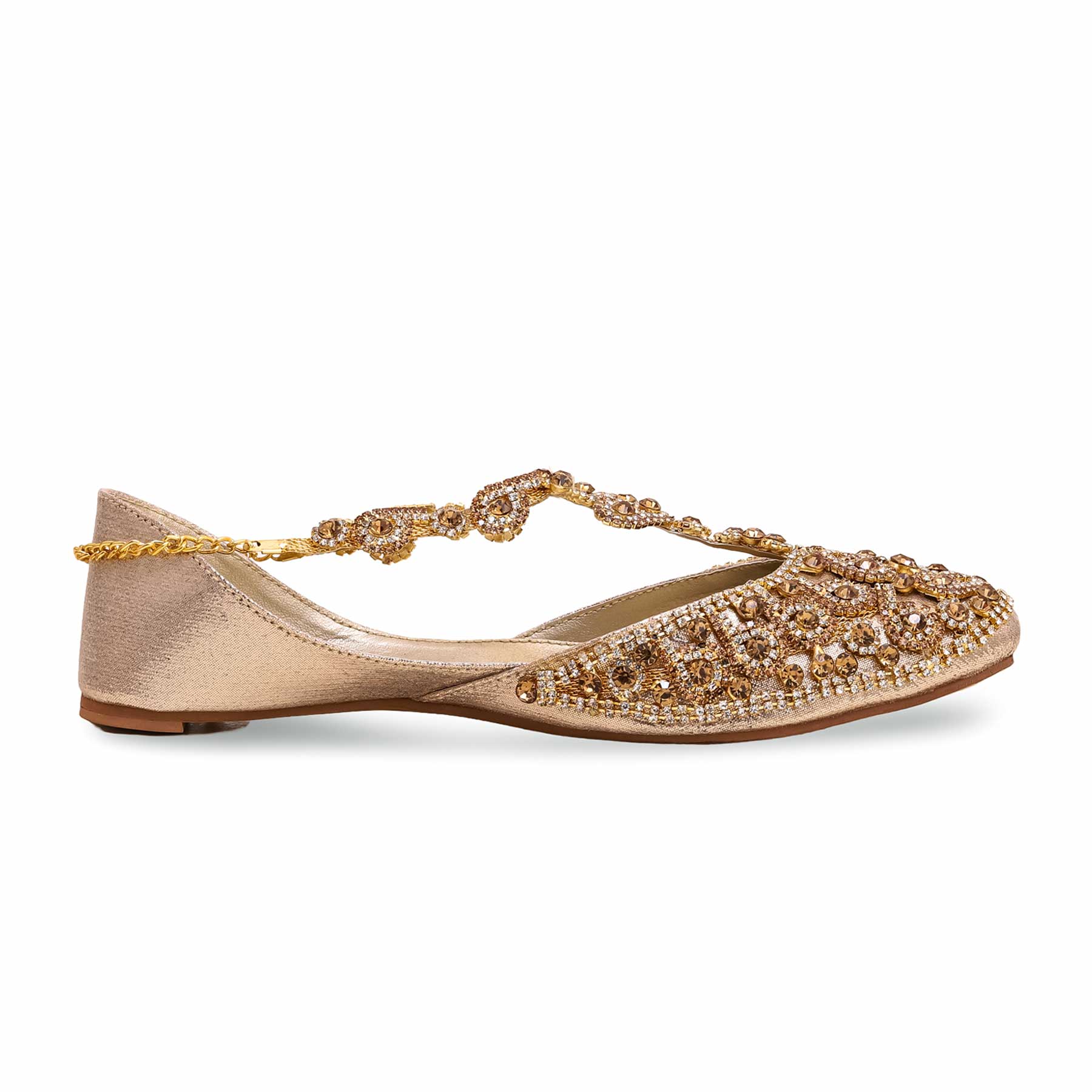 Golden Women Fancy Khussa EC8484