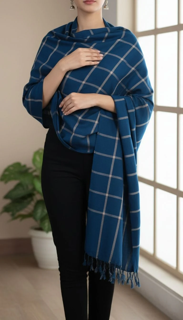 Green Winter Stole PN5125