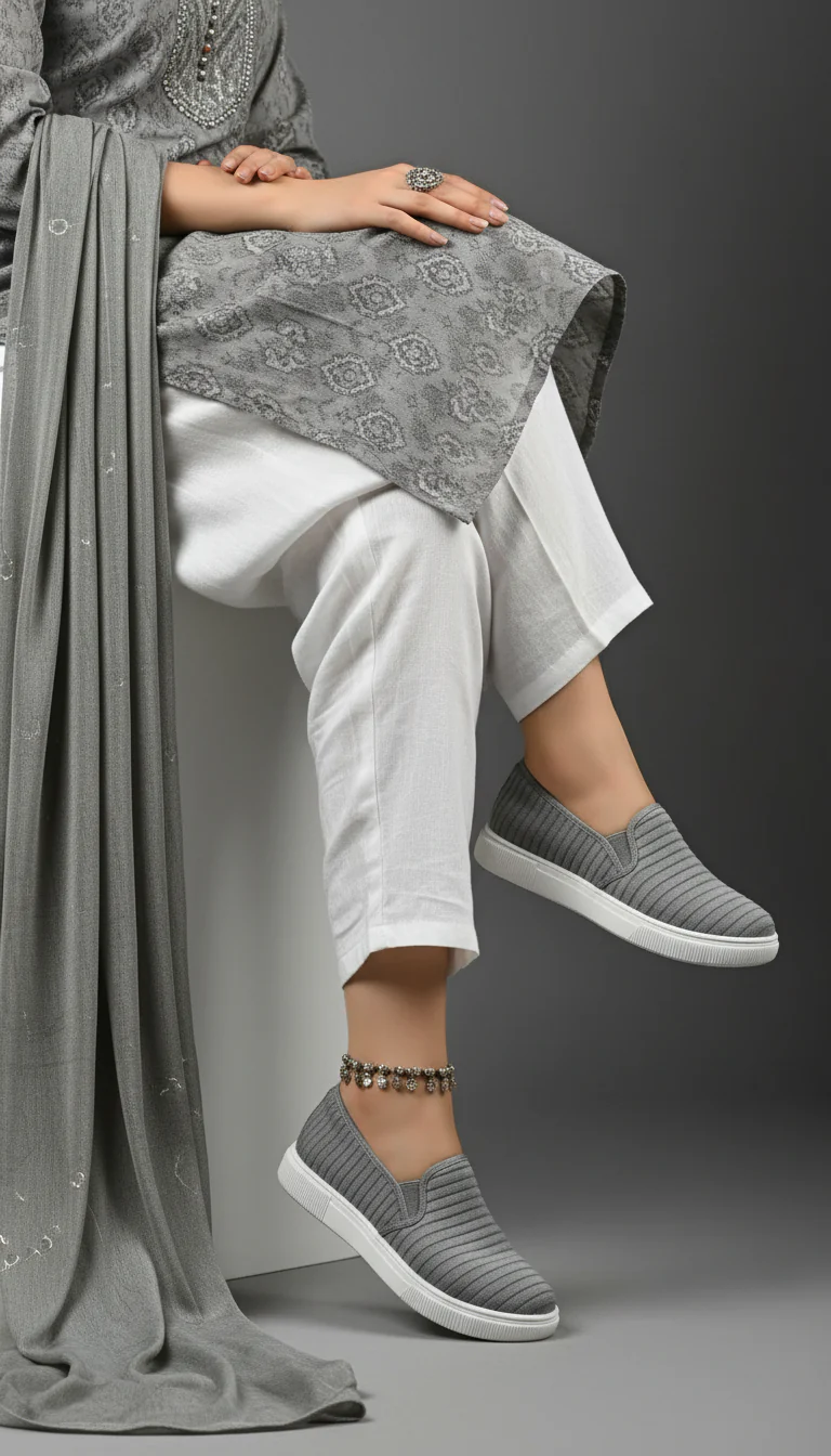 Grey Casual Sneaker WN6204