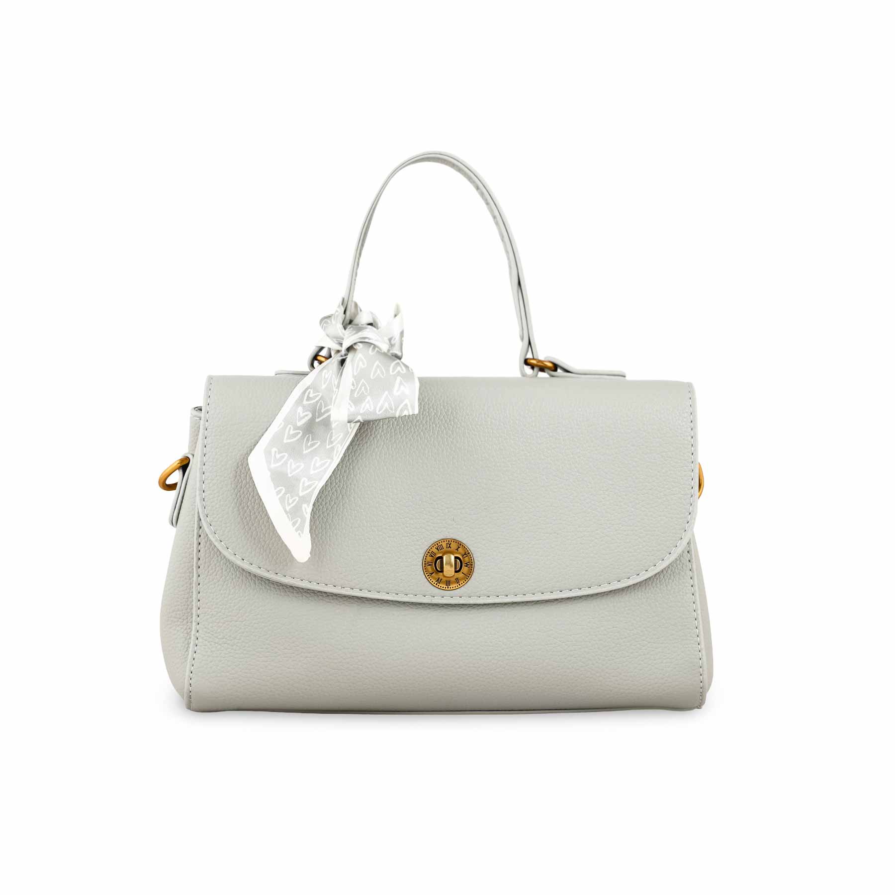 Grey Formal Shoulder Bag P36299