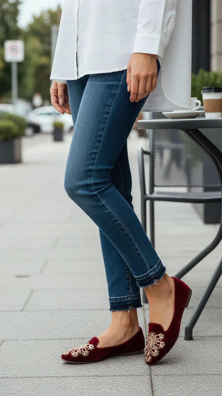 Maroon Pumps For Women WN1258