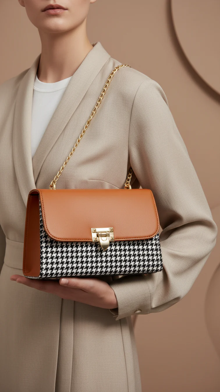 Mustard Formal Shoulder Bag P55656