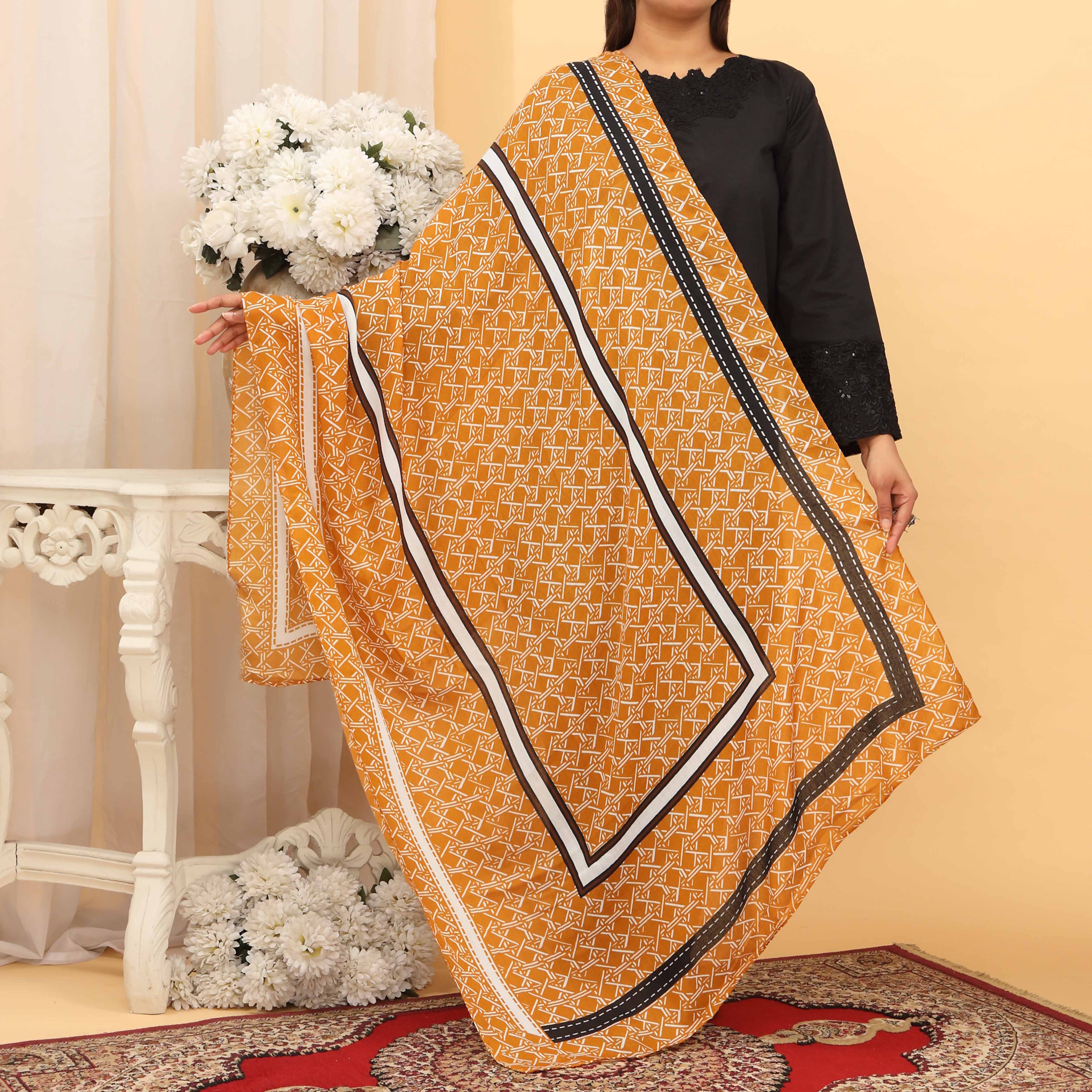 Mustard Summer Stole  PD5071