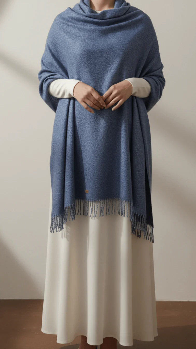 Navy Winter Stole PN5214