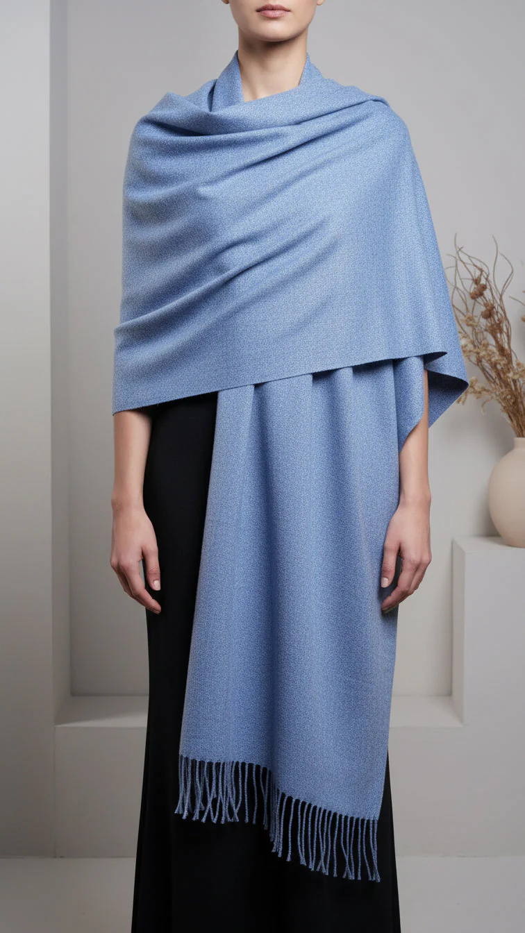 Navy Winter Stole PW5747